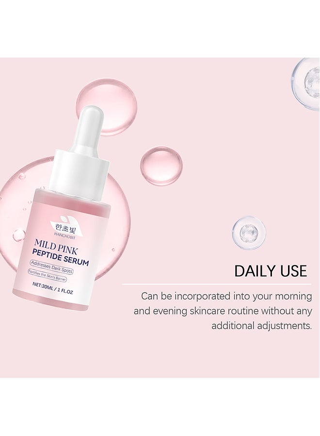 HANCHOBIT Peptide Dark Spot Correction: Infused with gentle pink peptide complex to fade dark spots, post-acne marks, and uneven tone for a brighter, more even complexion. - Image 3